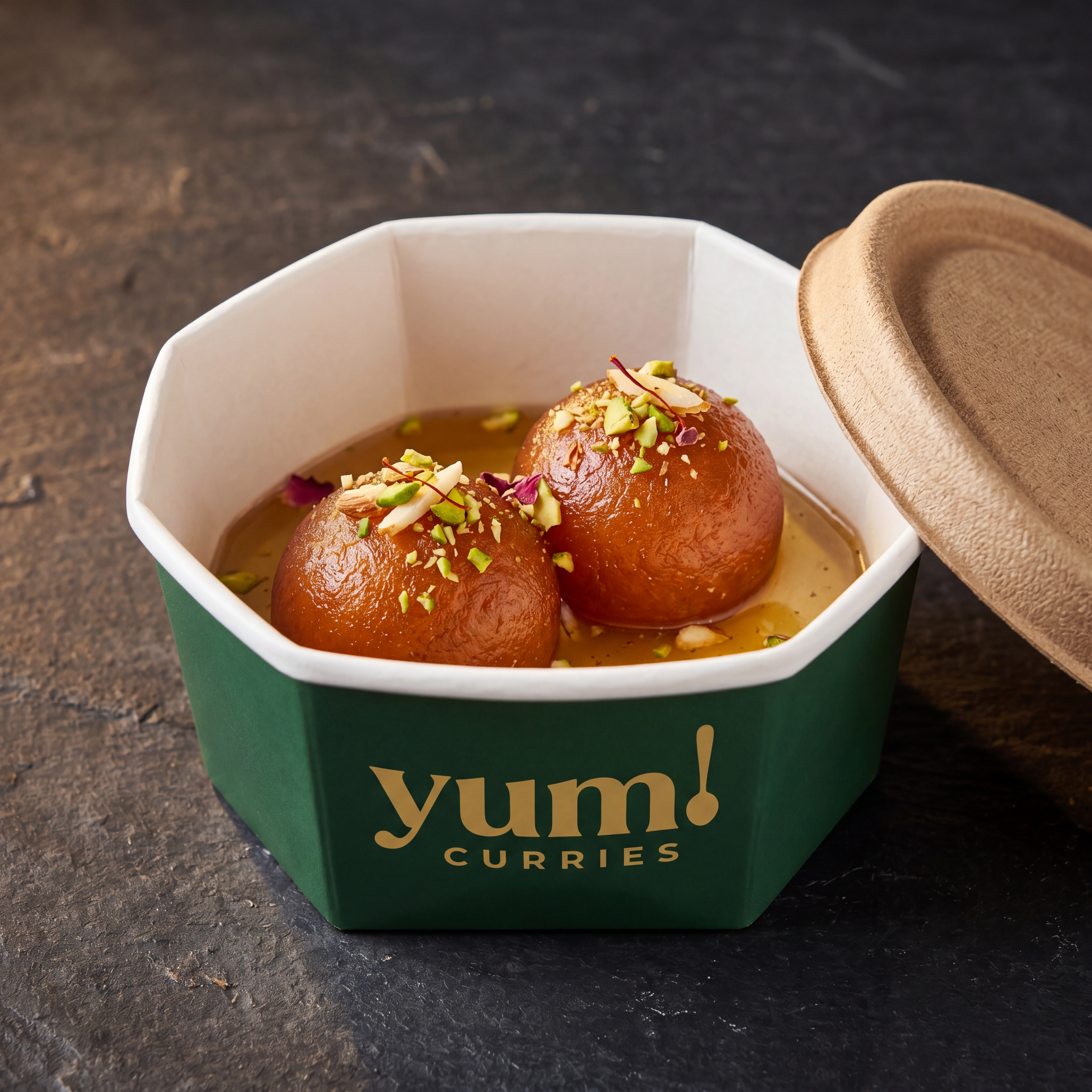 Gulab Jamun (2 Pcs) — Yum! Curries Brighton